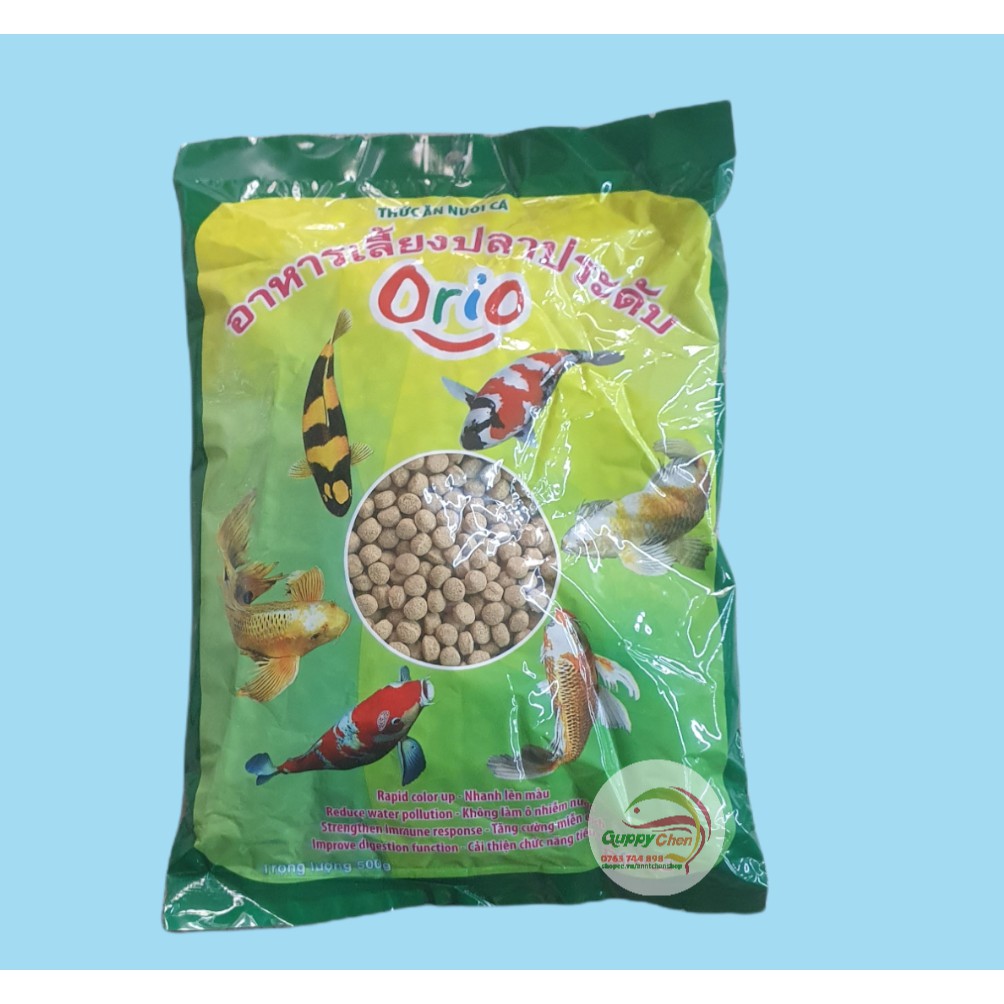 CÁM ORIO 500Gr VIÊN LỚN 3LI CHO CÁ CẢNH