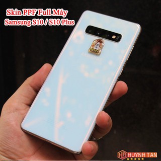 Dán dẻo PPF samsung s10 s10 plus trong suốt hoặc nhám chống bám vân tay bảo vệ điện thoại mua 1 tặng 1 huỳnh tân store
