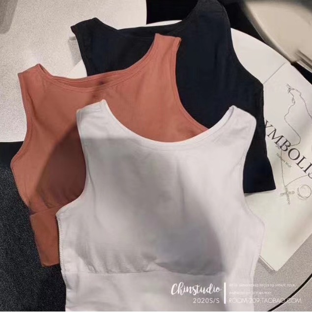 MỚI HÓT-ÁO Bra Cotton CROP TOP Thời trang 2020