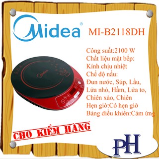 Bếp từ Midea MI-B2118DH