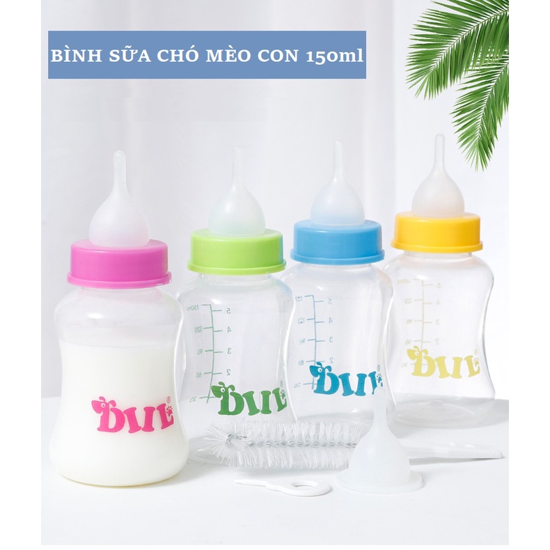 Bình Sữa Hho Chó Mèo Sơ Sinh