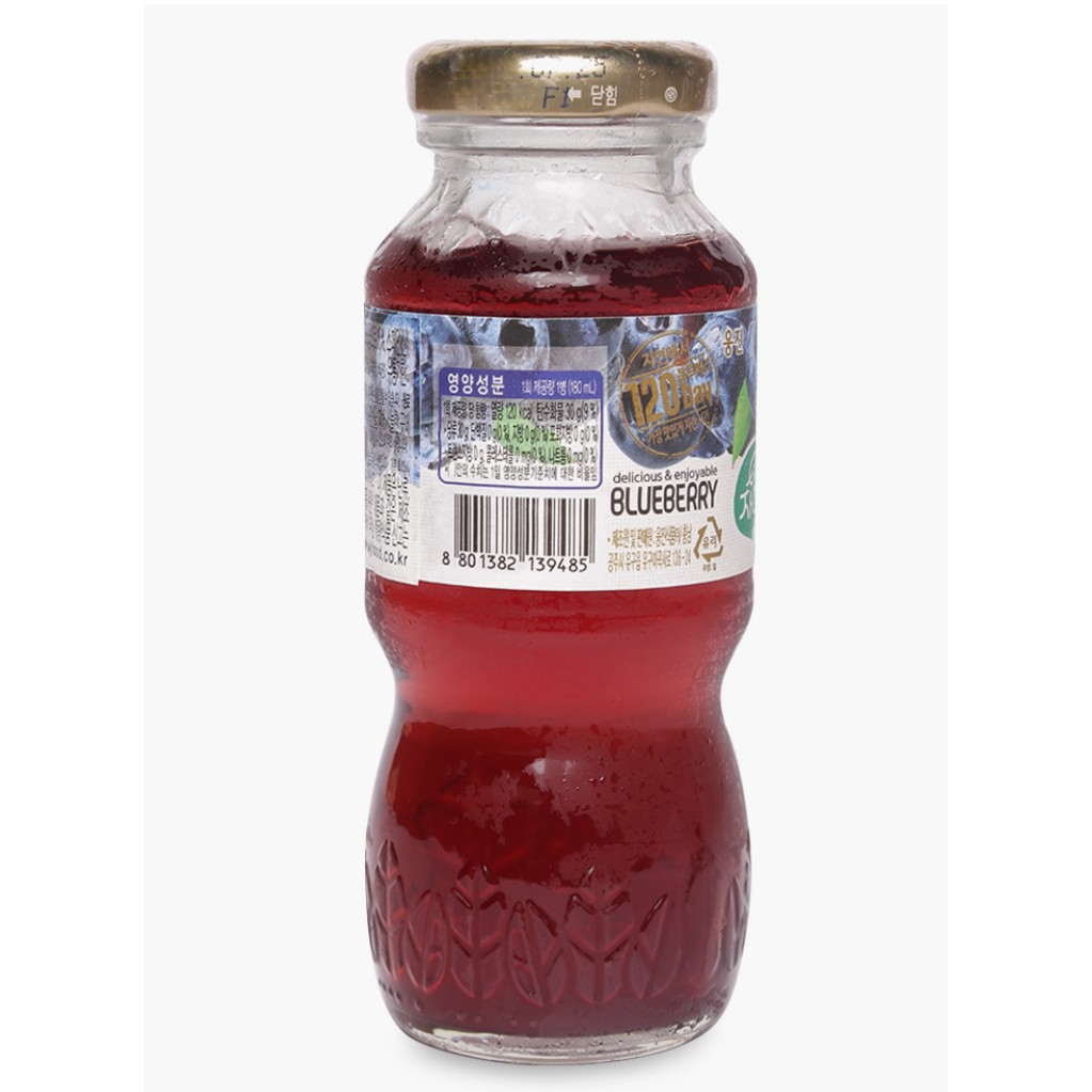 [WOONGJIN] NƯỚC VIỆT QUẤT 180ML - [웅진] 자연은불루베리 180ML