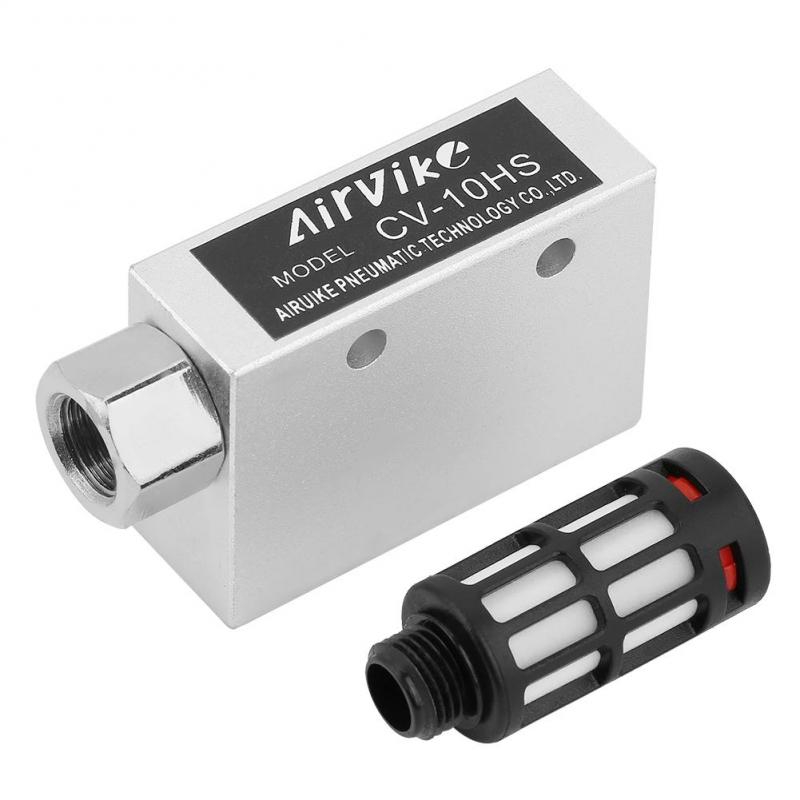 Thiết bị hút chân không xả nén khí CV-10HS kèm ống hãm thanh  0 ~ 60 ℃ -92bar