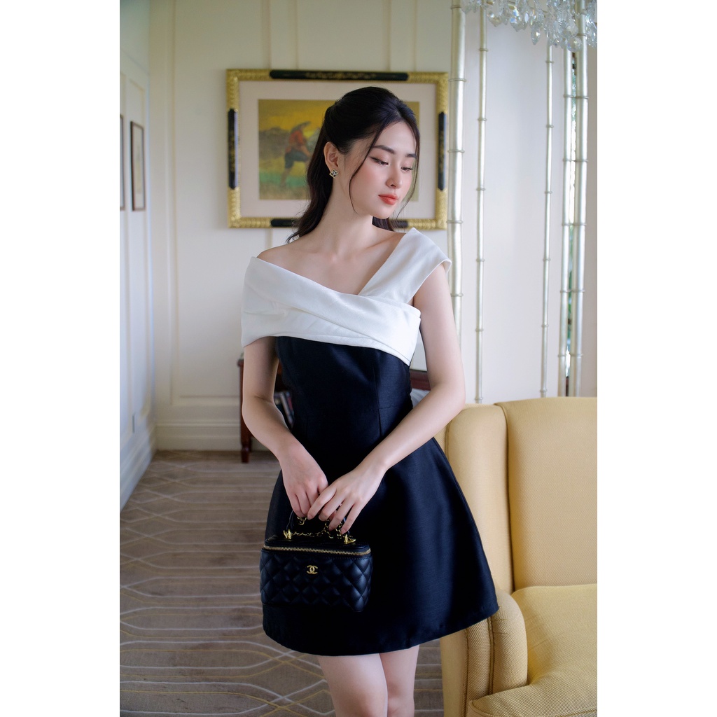 Váy trễ vai thanh lịch tôn dáng Jasmine Dress - Hàng Cao Cấp