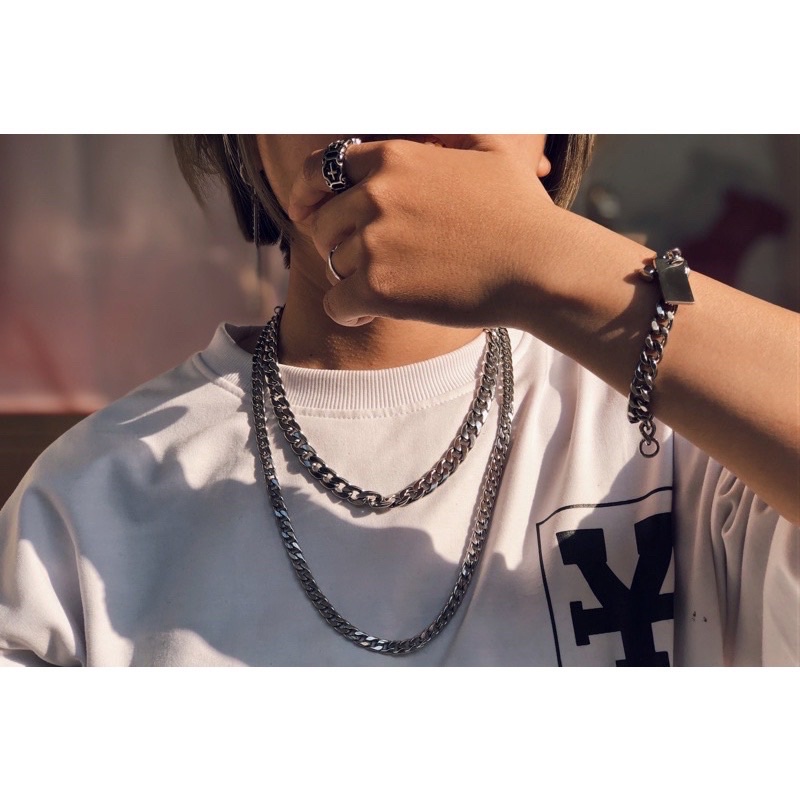 Vòng cổ dây xích - Streetstyle