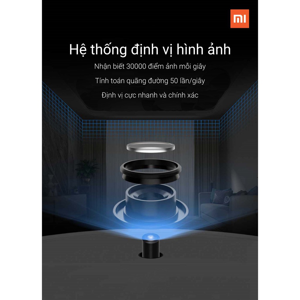 Robot Hút Bụi Lau Nhà Thông Minh Xiaomi Mi Robot Vacuum Mop SKV4093GL