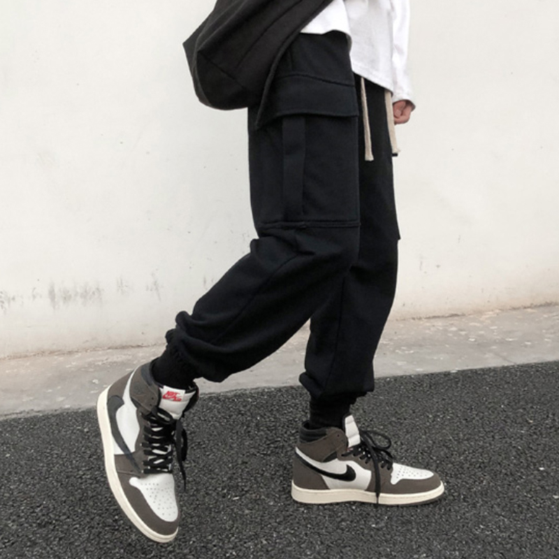 Quần dài nam phối túi phong cách hiphop thời trang chất lượng cao