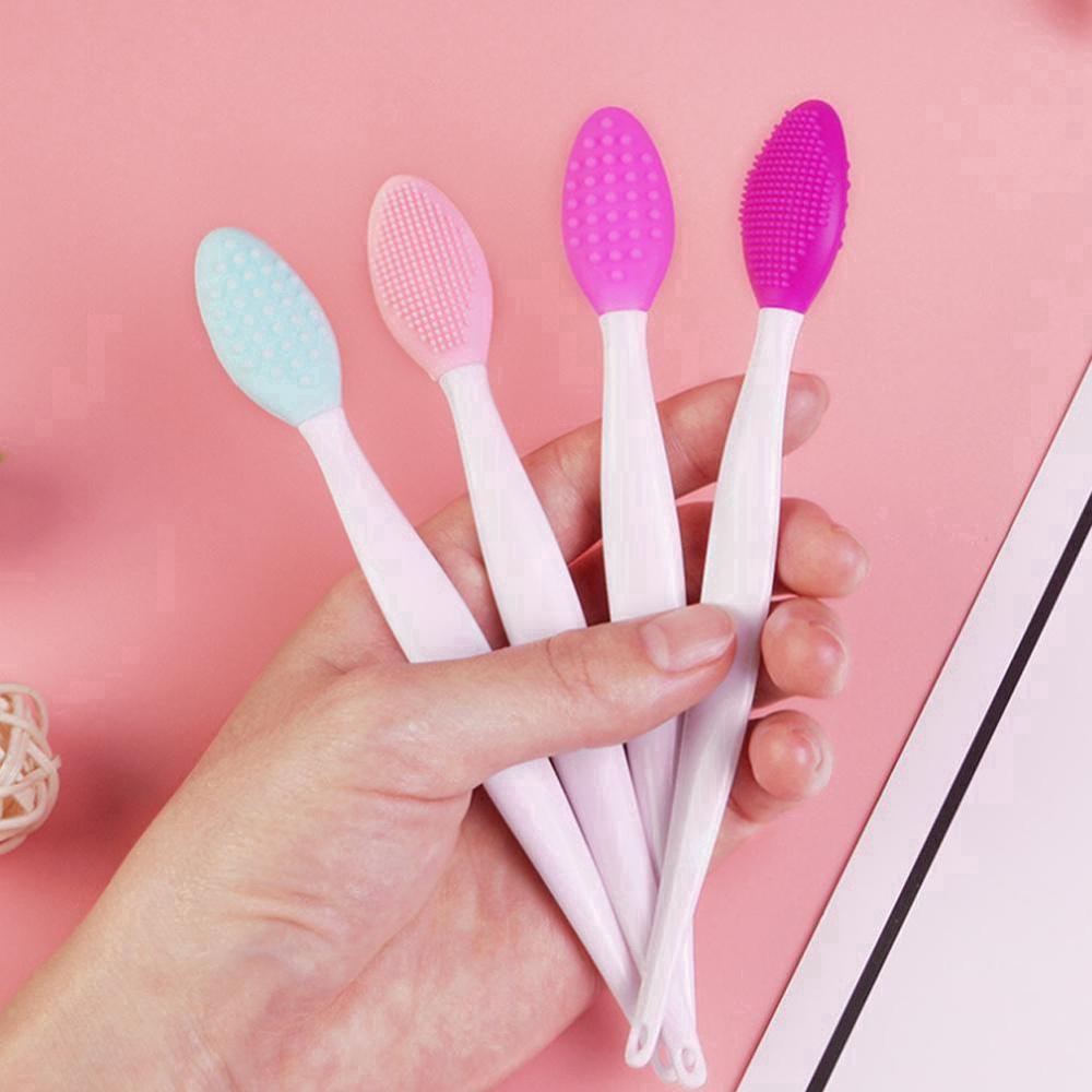 Bàn Chải Silicone Rửa Mặt Mát Xa Loại Bỏ Mụn Đầu Đen