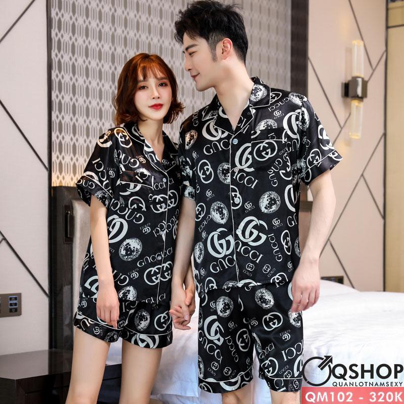 [SALE] BỘ PIJAMA NAM NGẮN TAY QM102 | BigBuy360 - bigbuy360.vn