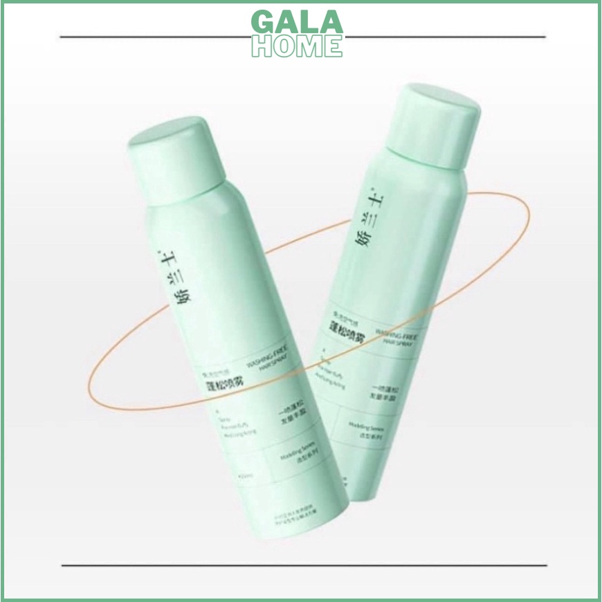 Gội Khô Dạng Xịt Dầu Gội Đầu Khô giúp làm phồng chân tóc GALA HOME