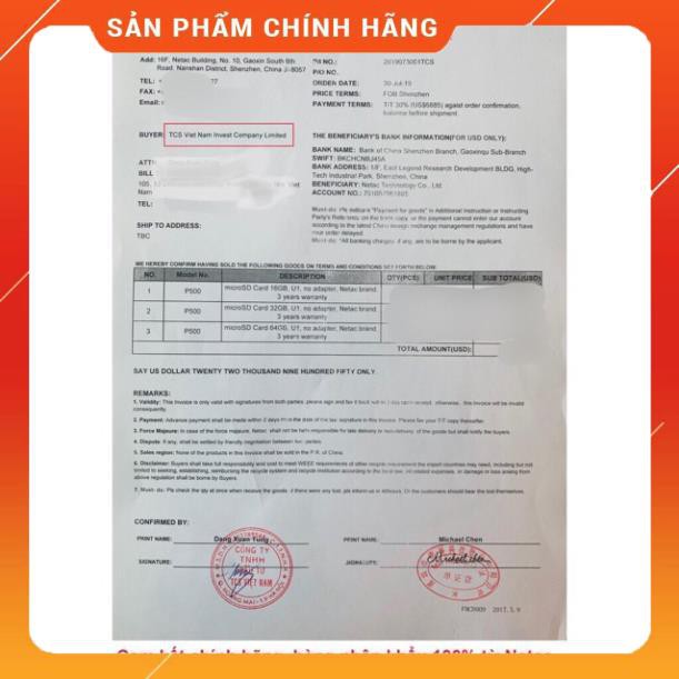 (giá khai trương) Thẻ Nhớ MicroSD NETAC 32GB Class10 Siêu Bền - Bảo Hành 5 Năm | BigBuy360 - bigbuy360.vn