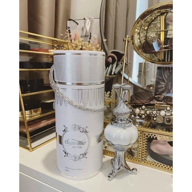 SALE SẬP SÀN - TINH DẦU NƯỚC HOA DUBAI SUPREME MUSK - MÙI HƯƠNG DỄ THƯƠNG - LƯU HƯƠNG 2-3 ngày