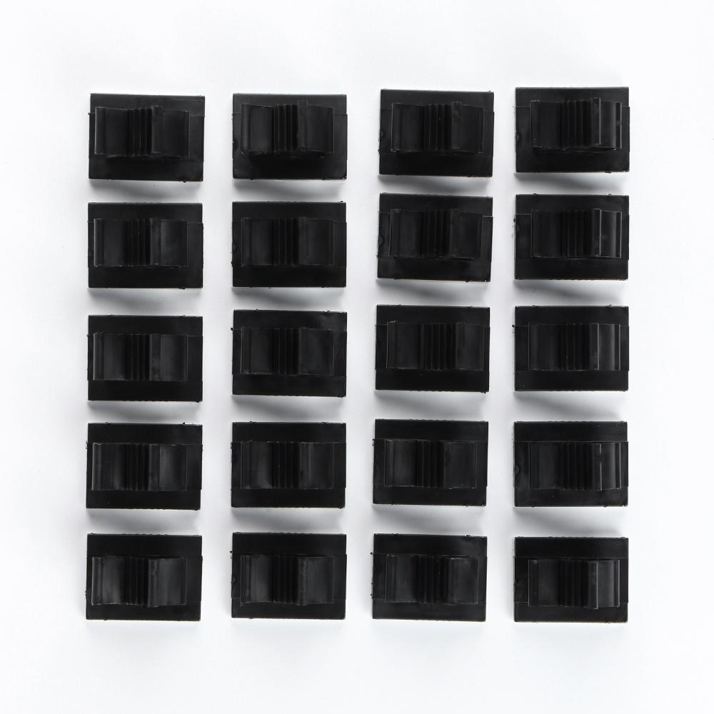 Bộ 50 Kẹp Nhựa Cố Định Dây Cáp