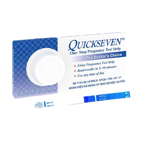 QUE THỬ THAI QUICKSEVEN CHO KẾT QUẢ NHANH, CHÍNH XÁC