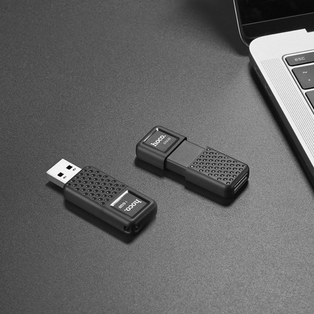 [Mã ELFLASH5 giảm 20K đơn 50K] USB Hoco UD6 Intelligent 2.0 Chính Hãng - USB Đầy Đủ Dung Lượng (4G/8G/16G/32G/64G/128G)