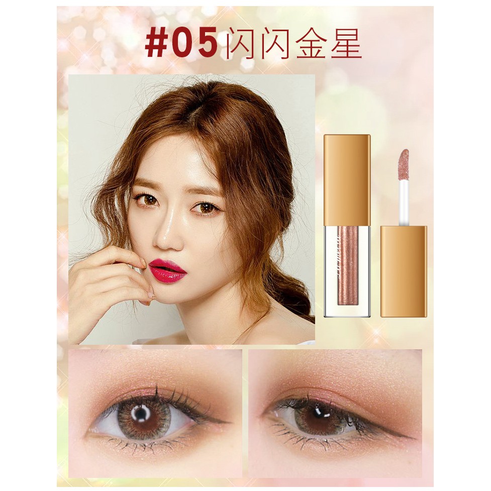 Nhũ mắt lỏng kim tuyến lấp lánh Lameila Liquid Eye Shadow phấn mắt nhũ cực xinh | BigBuy360 - bigbuy360.vn