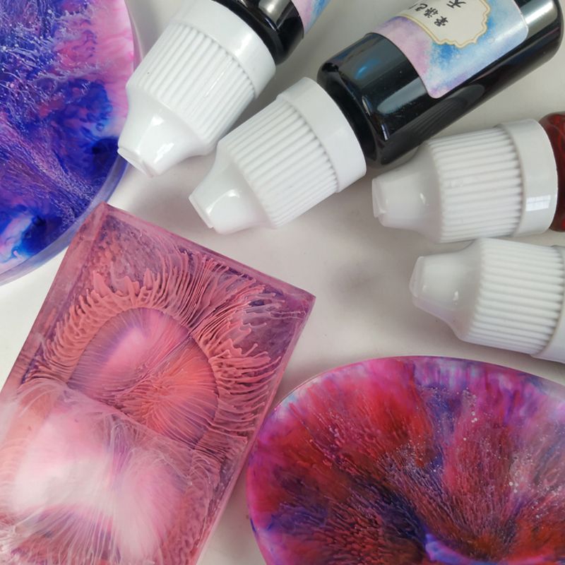 Mực epoxy UV nhuộm màu tự nhiên dùng làm trang sức thủ công