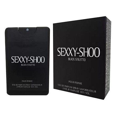 Nước Hoa Nữ Laurelle London Sexxy Shoo Black 20ml - Thương Gia Trading