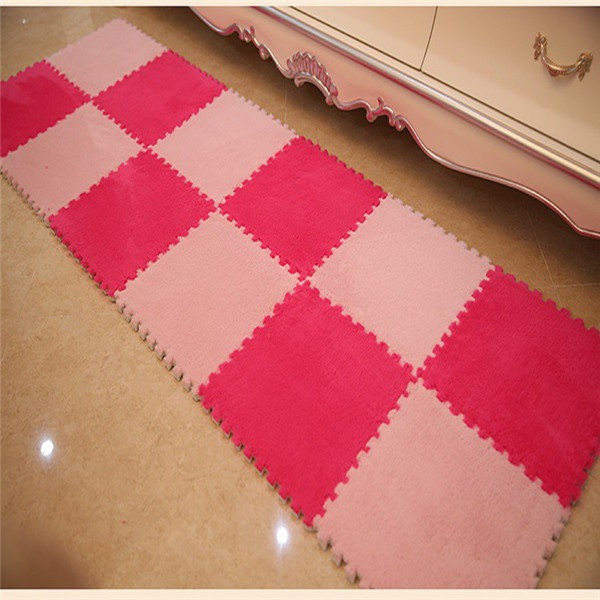 Tấm xốp lông EVA 30 * 30 nhiều màu lắp ráp miếng lót sàn trang trí nhà