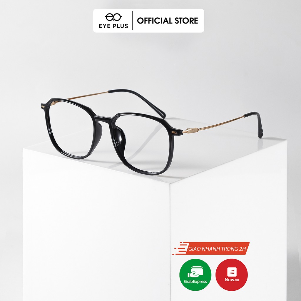 Gọng kính cận nam nữ thời trang EYE PLUS càng kim loại siêu mảnh N240-2172 | BigBuy360 - bigbuy360.vn
