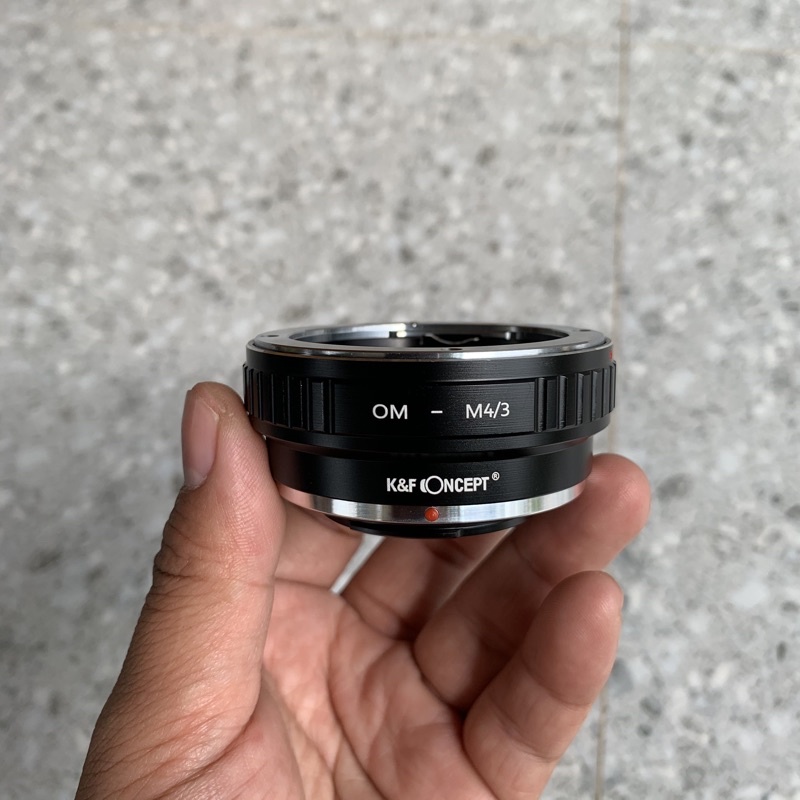 Ngàm chuyển OM-M4/3 K&amp;F Concept - chuyển lens Olympus OM sang máy Olympus, Lumix