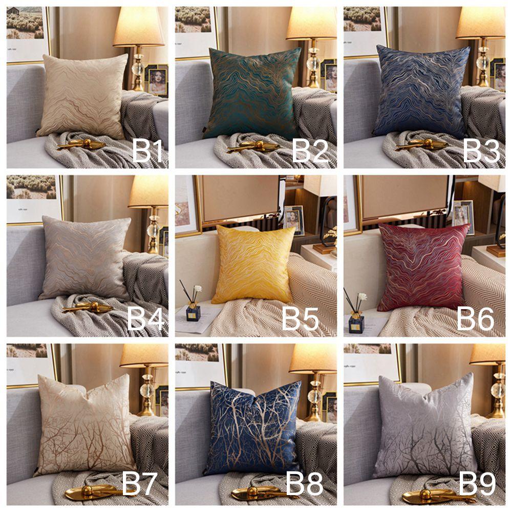 Vỏ Gối Polyester Dệt Trang Trí Phòng Khách