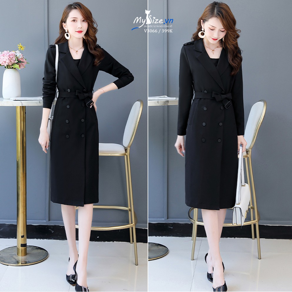 ĐẦM ÔM ÁO KHOÁC V3066