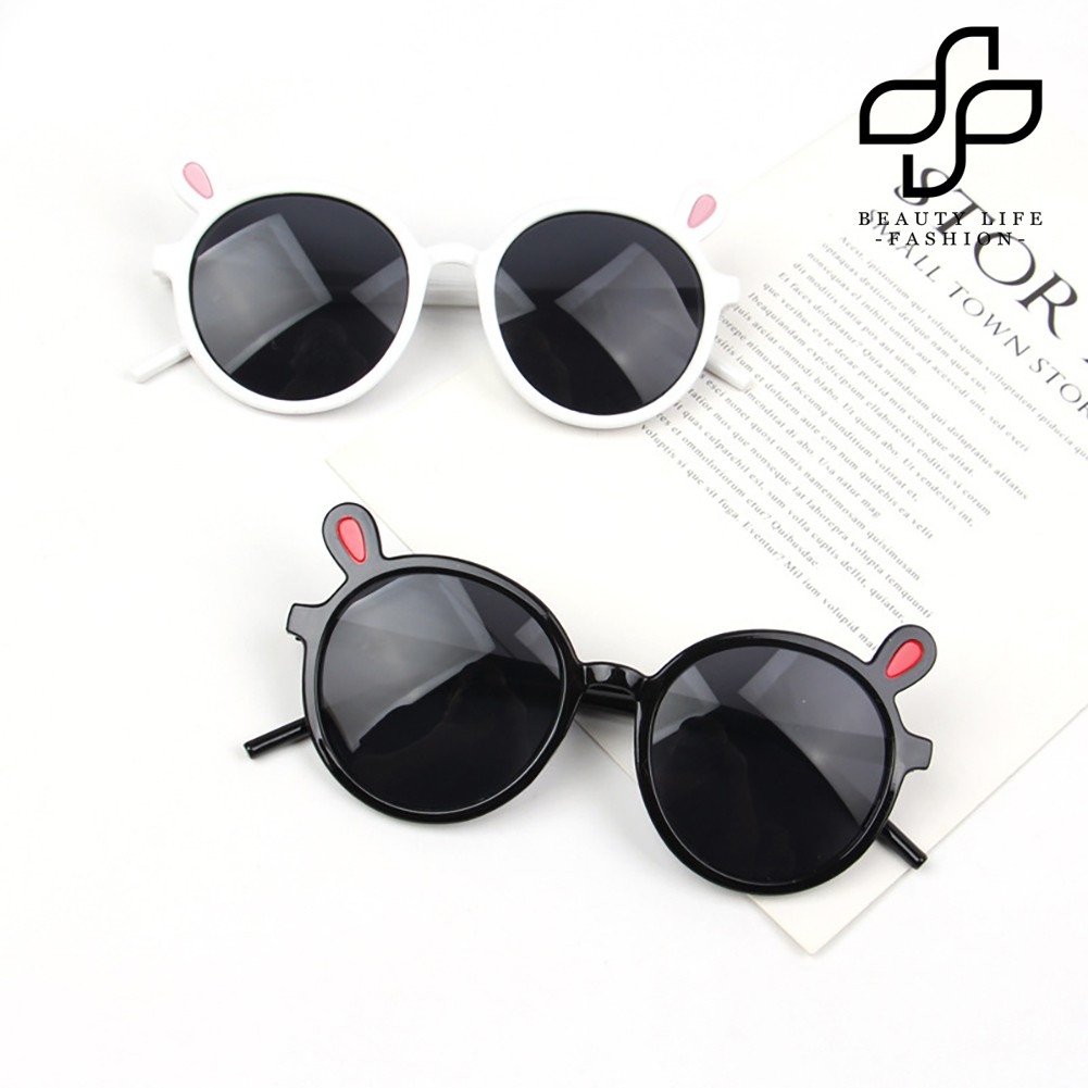 Kính Mát Hình Thỏ Dễ Thương Cho Bé Gái