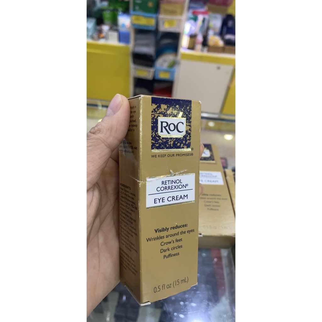 [ HỘP XẤU] Kem mắt ROC