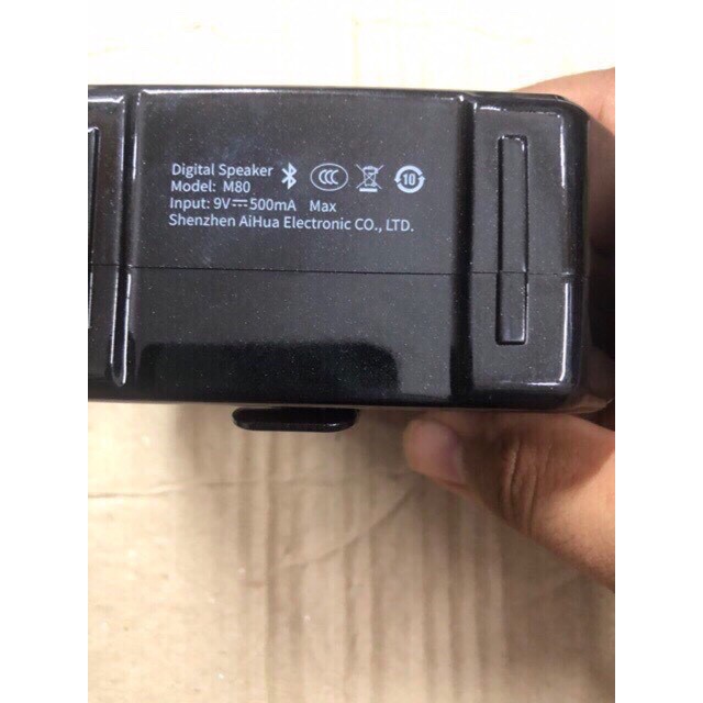 Máy trợ giảng  Zansong M80 loa trợ giảng dòng micro không dây bluetooth đài fm