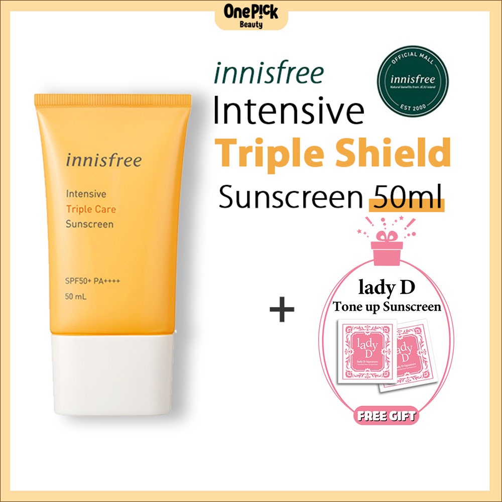 Kem Chống Nắng Chống Trôi Điều Chỉnh Tông Da Innisfree SPF 50+/PA++++ 50ml