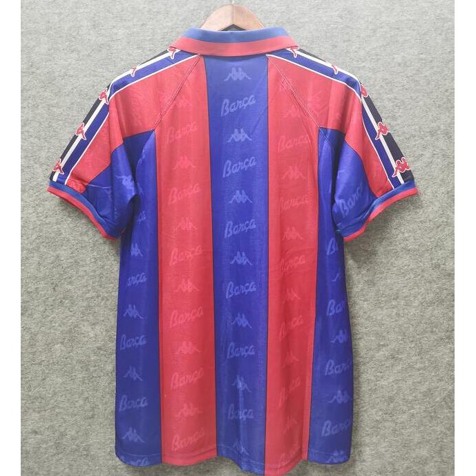 Áo Thun Tay Dài In Logo Đội Tuyển Barcelona 96 / 97 96-97