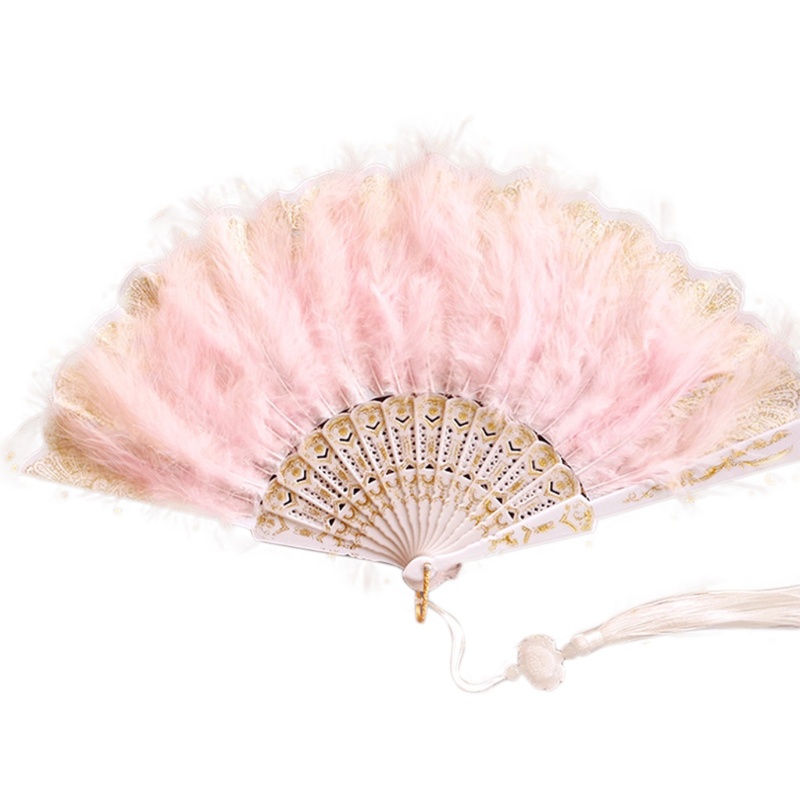 Quạt Lông Vũ Hóa Trang Halloween Phong Cách Retro YOUYO Roaring 20s