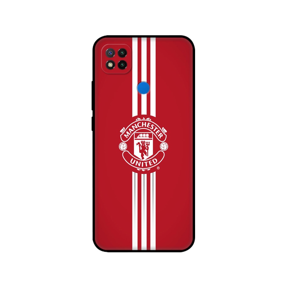 Ốp Điện Thoại Silicon tpu Mềm Đen Hình Câu Lạc Bộ Bóng Đá Châu Âu Cho xiaomi redmi 9C NFC 9A 7A Poco M3 Pro