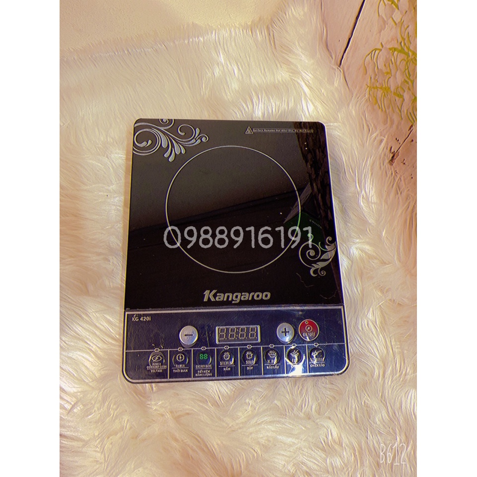 [Chính Hãng]Bếp Từ Đơn KANGAROO HR420i,Bảo Hành 12 Tháng Tặng Kèm Nồi Inox