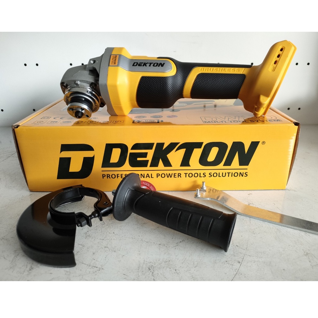 MÁY MÀI PIN DEKTON SỬ DỤNG CHÂN PIN DEWALT MODEL D20-AG100S