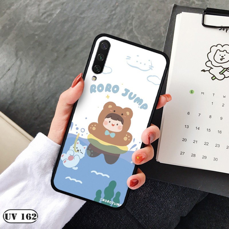 Ốp lưng nhám Xiaomi Mi A3 - in hình