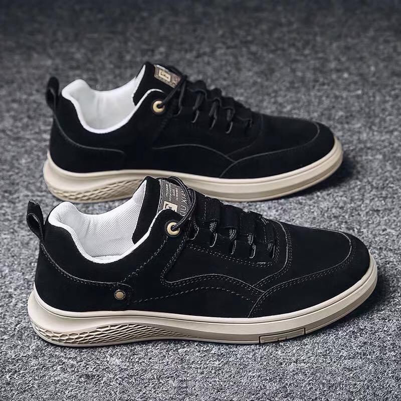 [Ảnh thật] Giày Nam, Giày Sneaker Thấp Cổ Da Cao Cấp 2021 | BigBuy360 - bigbuy360.vn