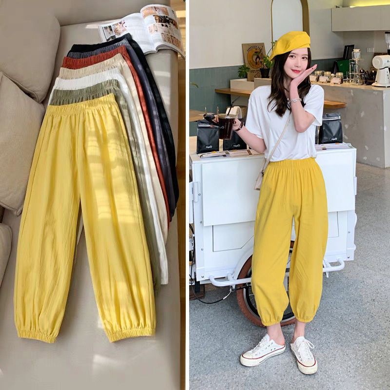 Quần Dài Nữ Ống Rộng Thời Trang Năng Động Quần Jogger SPUN 8 Màu Unisex | BigBuy360 - bigbuy360.vn