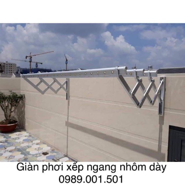 Giàn phơi xếp ngang Hàn Quốc