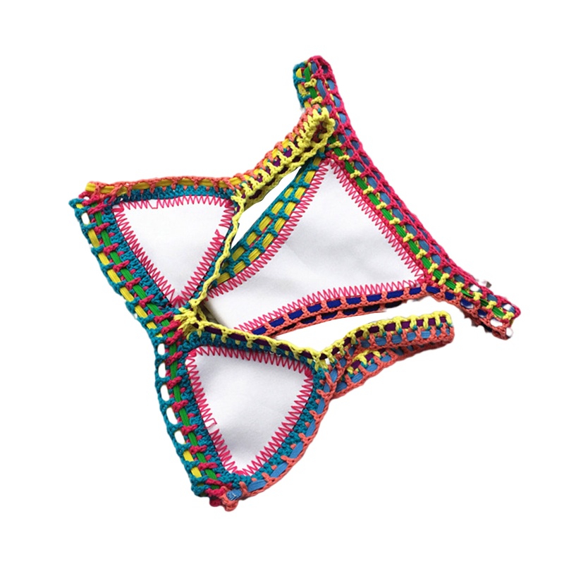 Bộ Bikini Tam Giác Mềm Mại Quyến Rũ Cho Nữ