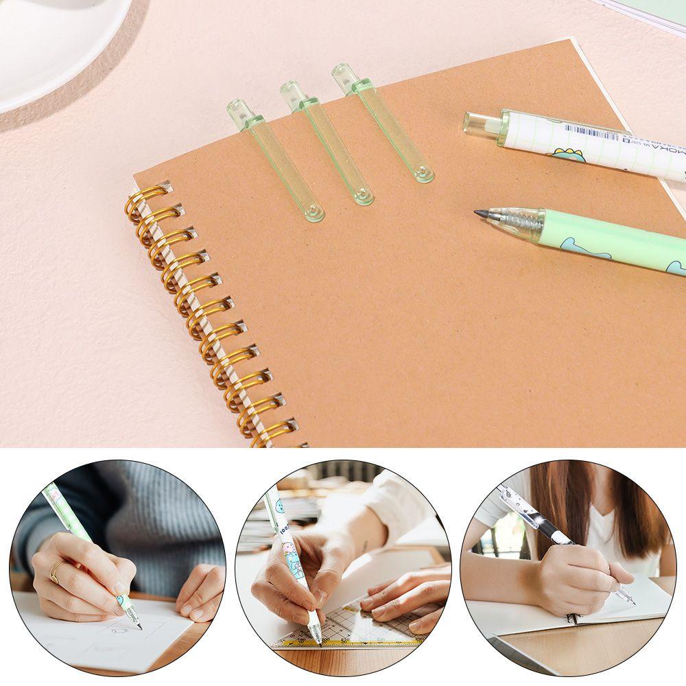 Bút Chì Bấm Bằng Nhựa Màu Cầu Vồng Ngòi 0.5mm