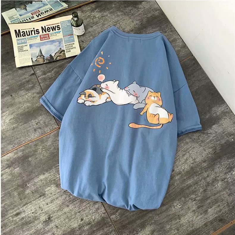Áo thun nữ tay lỡ,áo phông rộng unisex