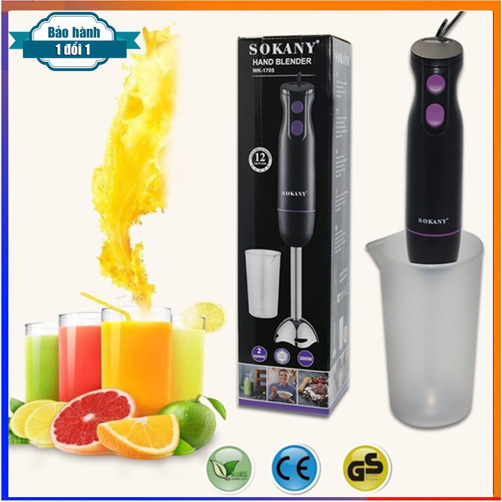Máy xay sinh tố cầm tay Sokany WK-1705