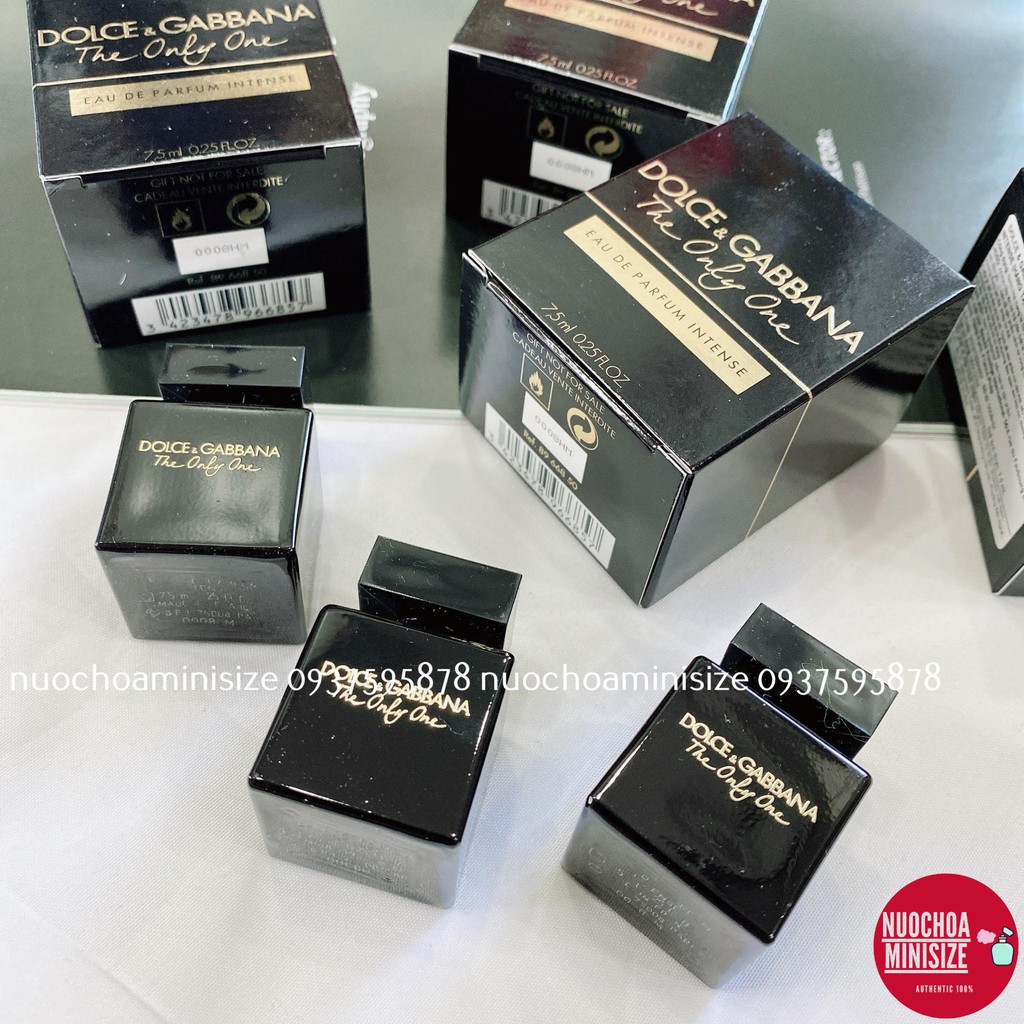 Nước hoa nữ Dolce &amp; Gabanna The Only One Intense - The Only One 2 Minisize 7.5ml