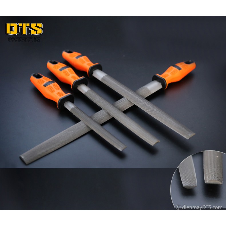 Giũa bán nguyệt Asaki AK-3747 10inch-250mm