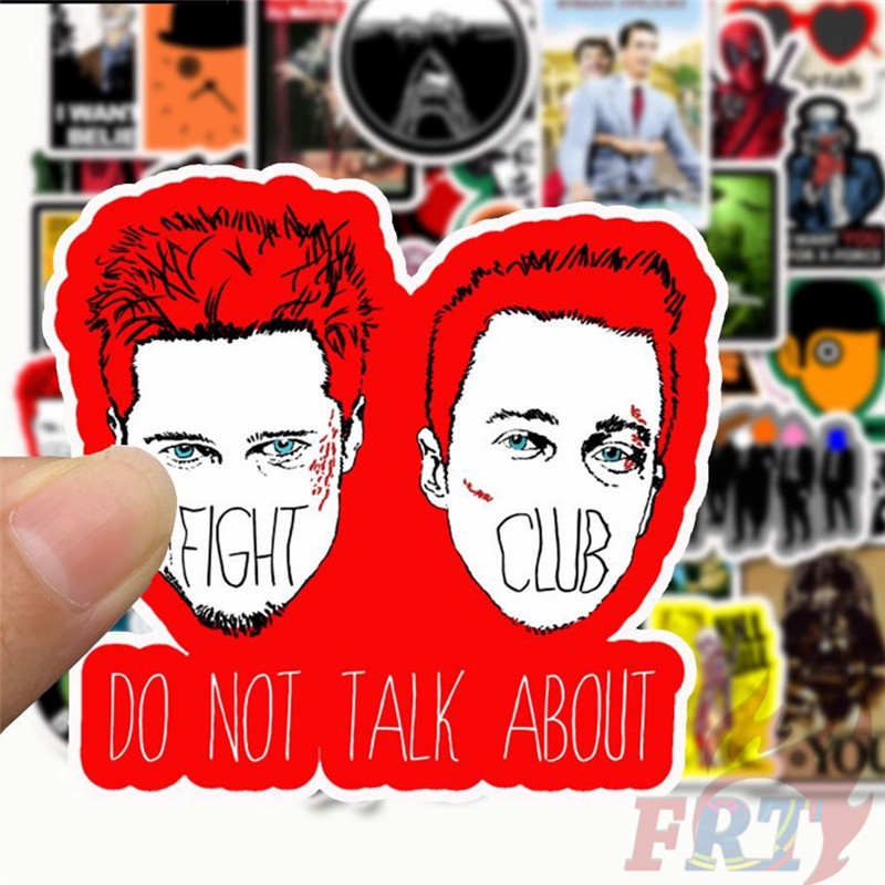 ❉ Mixed Movie &amp; TV Shows Series 02 Waterproof Graffiti Stickers ❉ 50Pcs/Set DIY Fashion Luggage Laptop Skateboard Doodle Decal Stickers