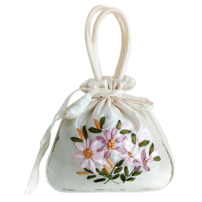 Túi Xách Nữ Thêu Hoa Thời Trang Hàn