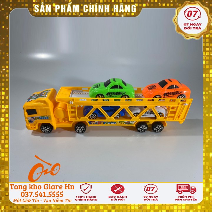 Xe đồ chơi cho bé, Xe đầu kéo kèm đồ chơi, chất liệu an toàn - có kiểm định Hàng luôn có sẵn