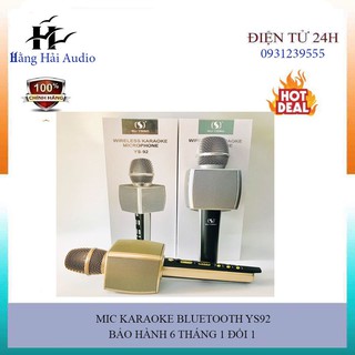 Micro Bluetooth YS-92 hát karaoke cự hay